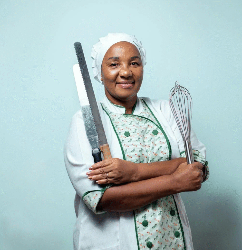 The female chef