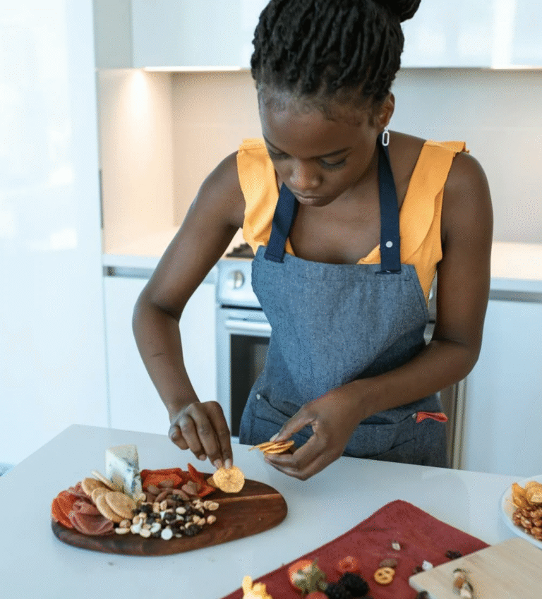 The female chef