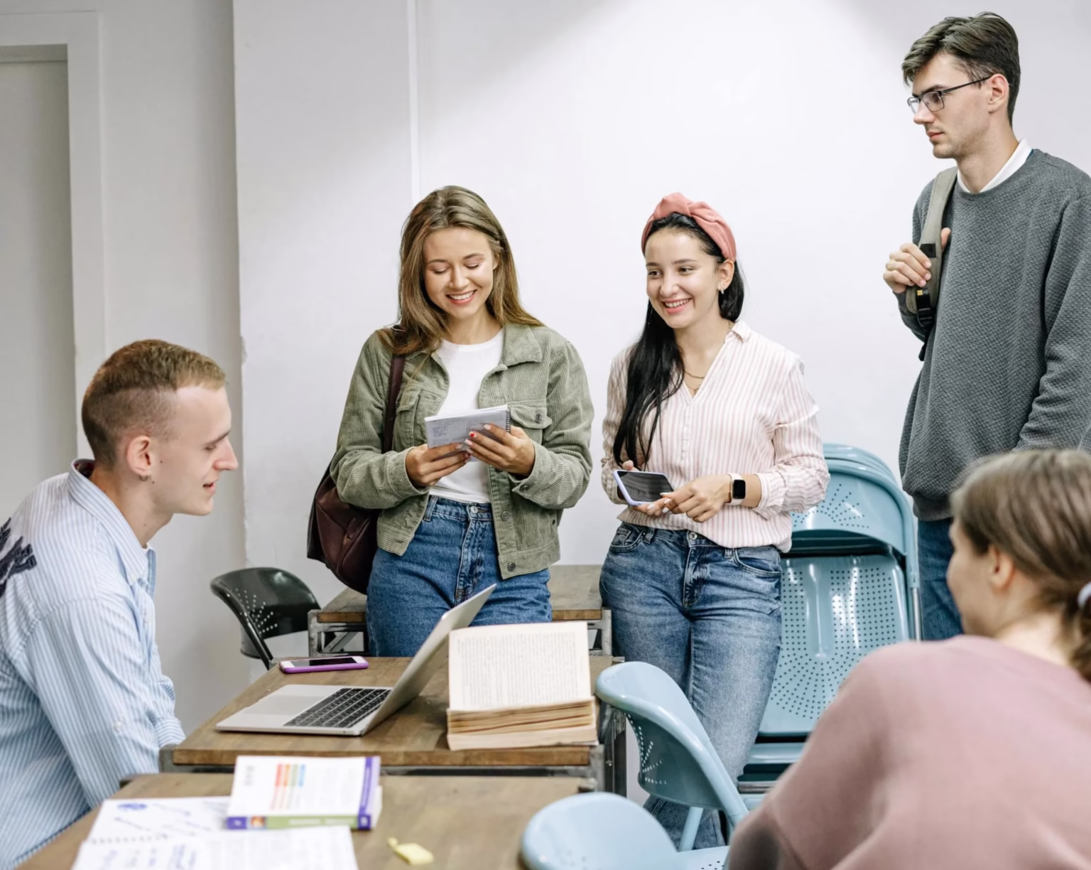 Group Of People Studying Together in Denmark