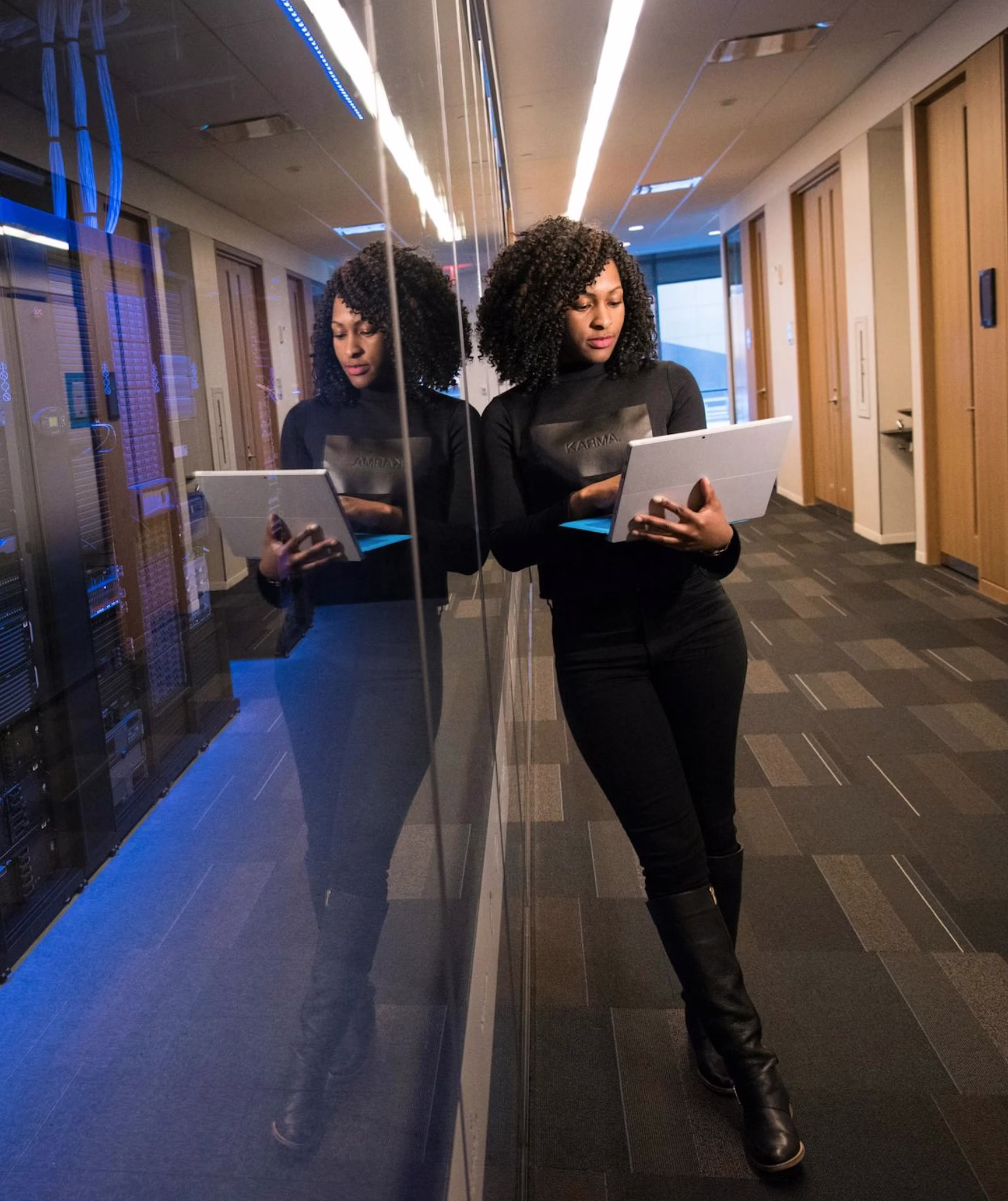 Server room in the office