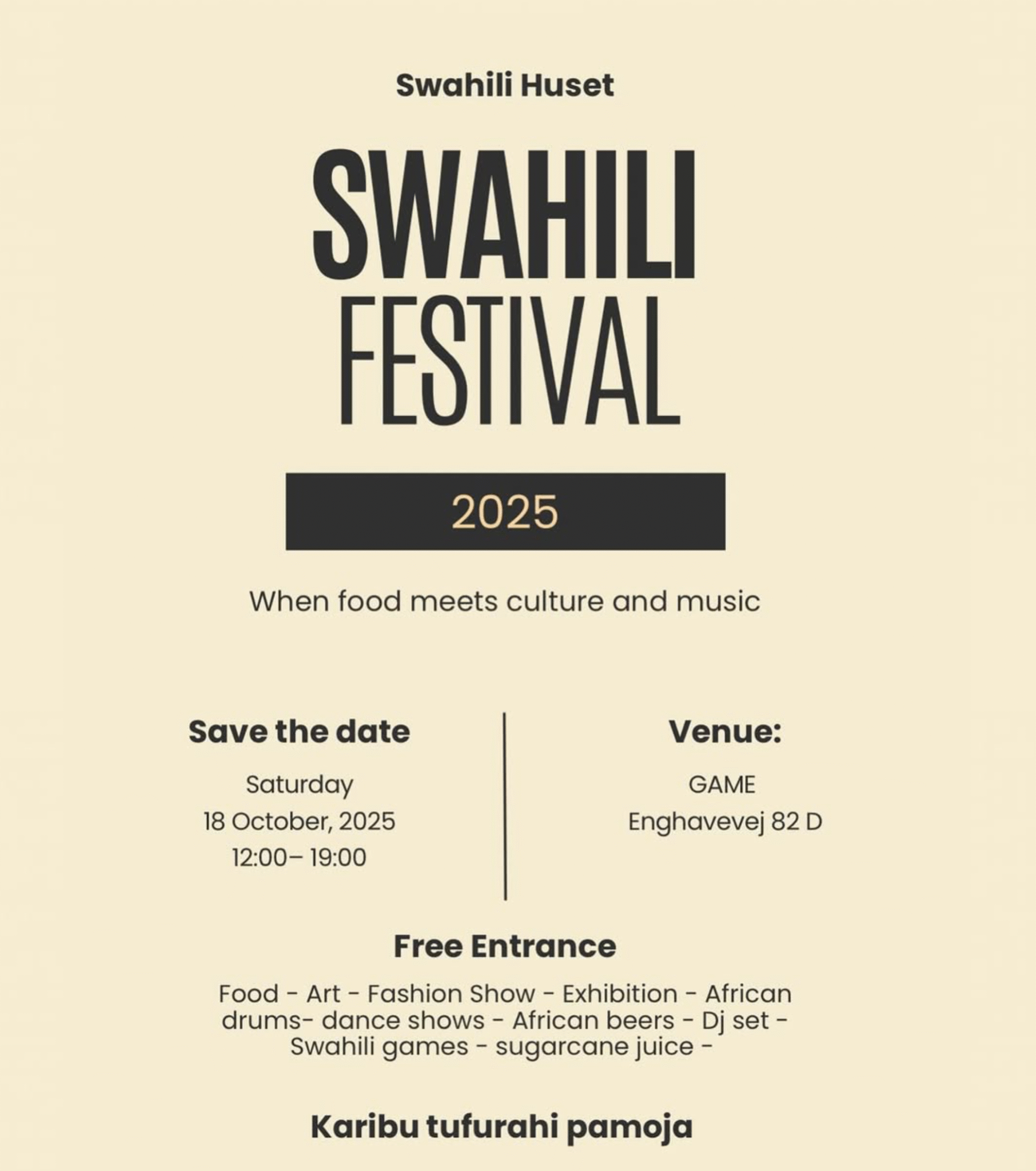 Swahili Festival 2025